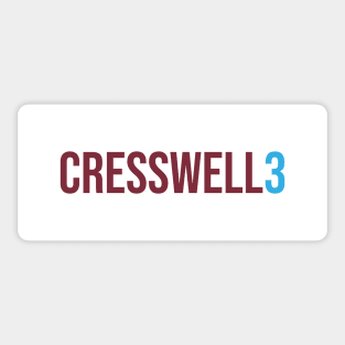 Cresswell 3 - 22/23 Season Sticker